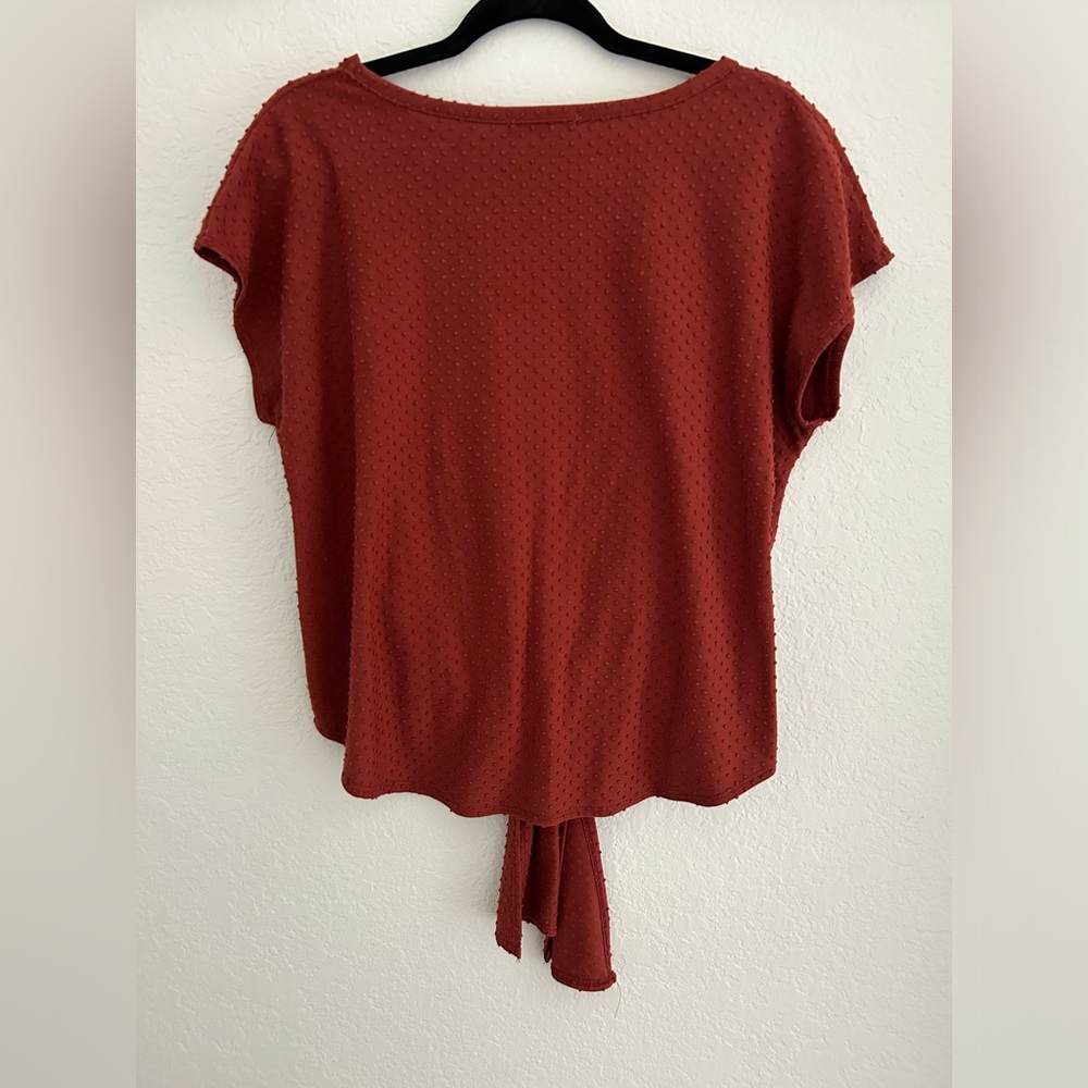 Rusty Red-Orange top - Picture 4 of 4